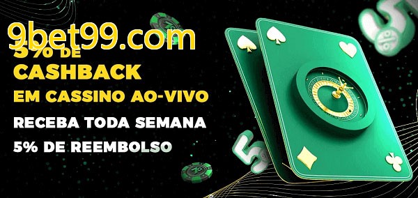 Promoções do cassino ao Vivo 9bet99.com
